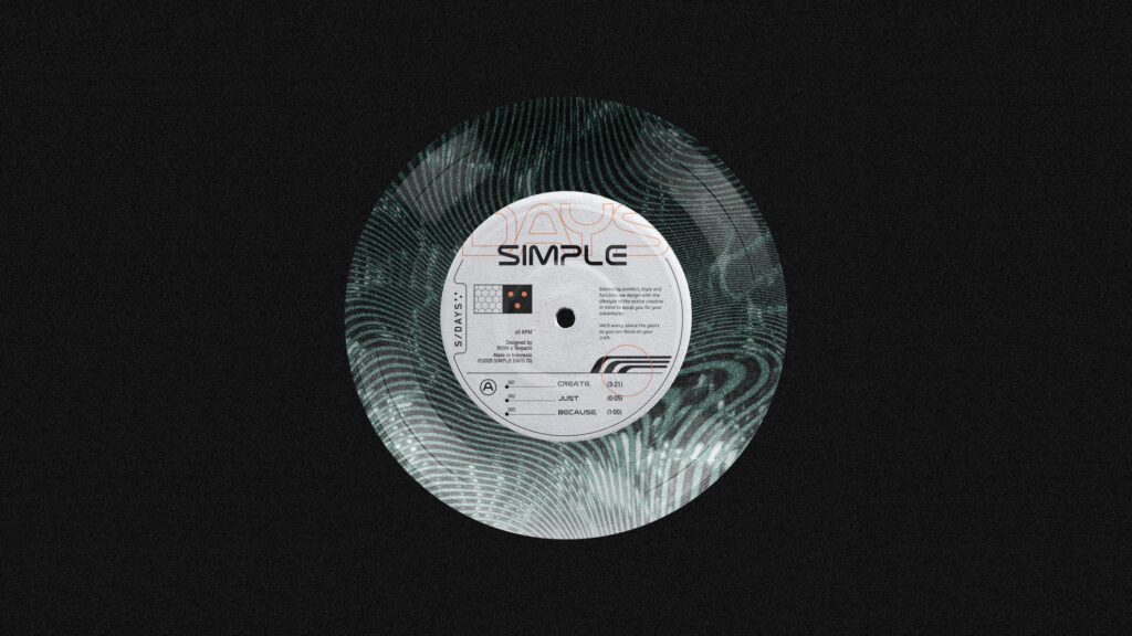 Simple daysのホバー画像